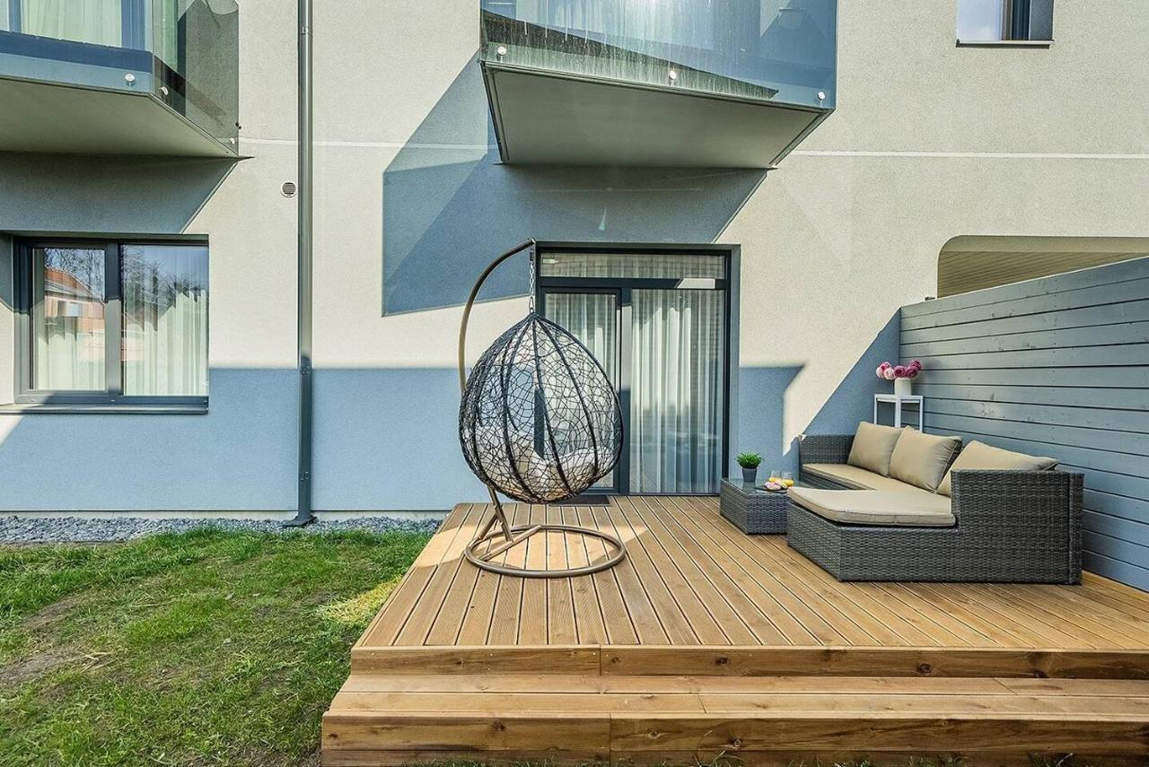 Lovely Apartment With Private Terrace By Urban Rent Kaunas Eksteriør bilde